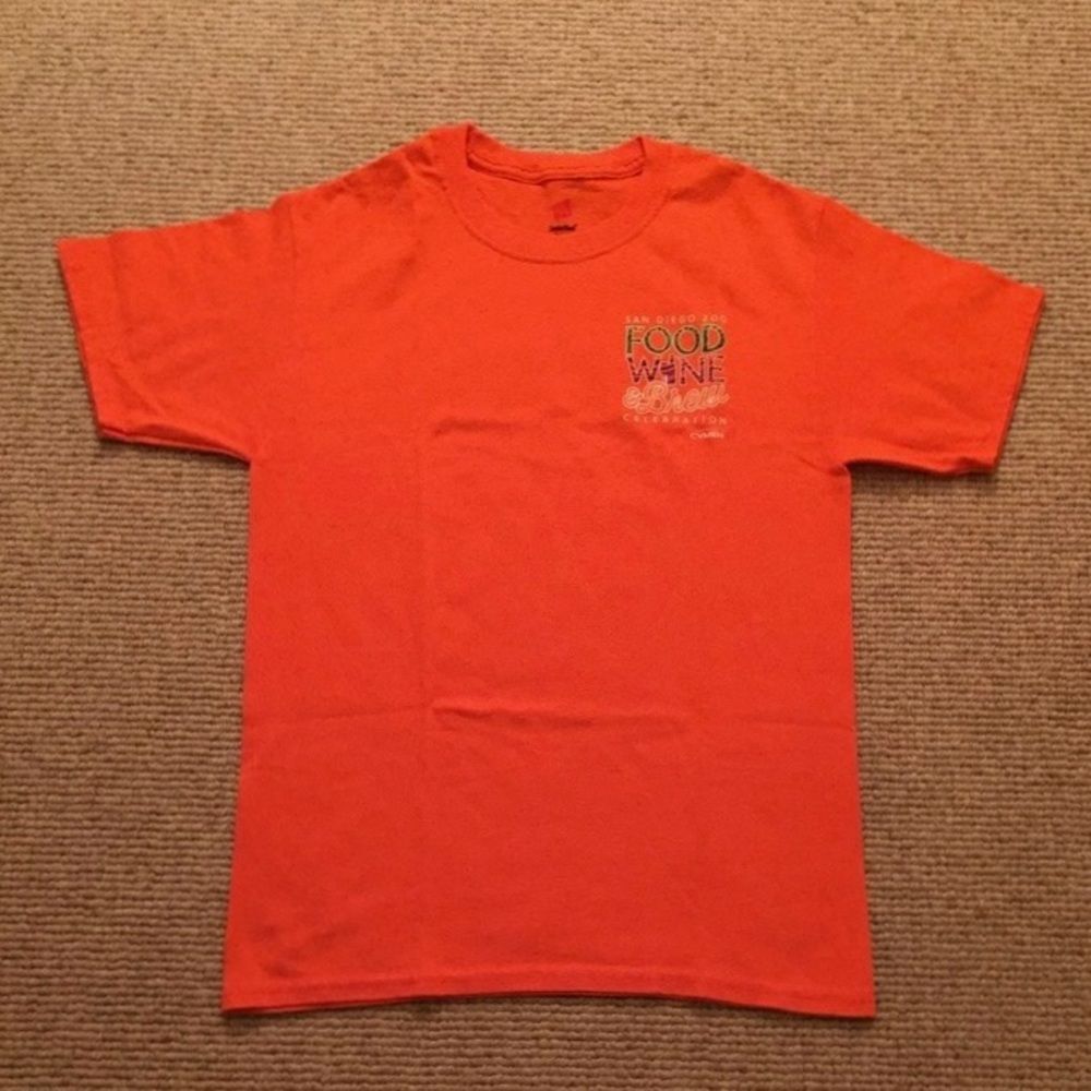 San Diego Zoo Food, Wine, & Brew Celebration Shirt, Unisex Small